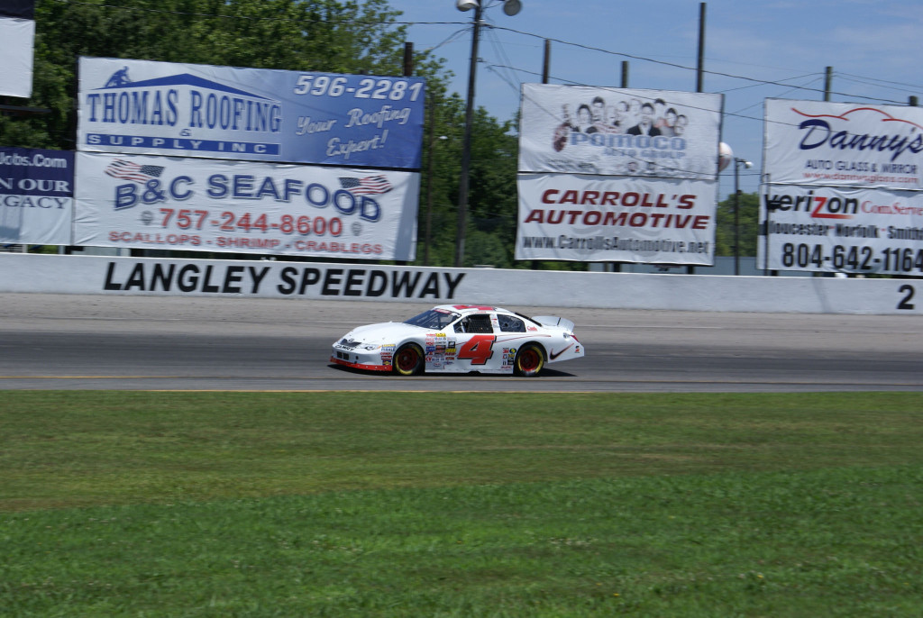 Kenzie Ruston takes to Langley Speedway. (Photo Courtesy of Rev Racing)