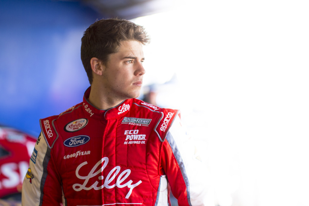 Ryan Reed is encouraged by his team's progress heading down the home stretch of 2015. (Photo Courtesy of Roush Fenway)