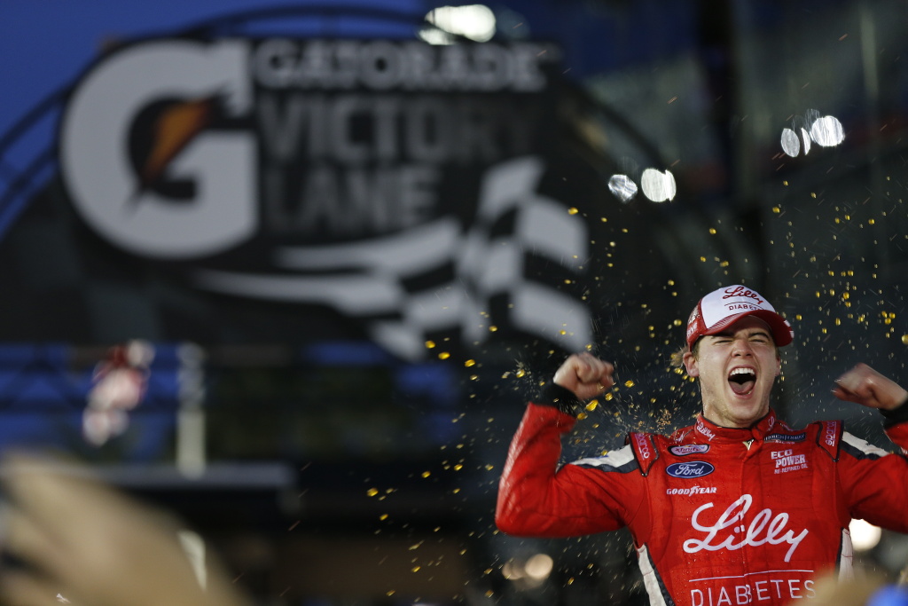 "You know that not a lot of people get to race in NASCAR, much less to win." - Ryan Reed (Photo Courtesy of Roush Fenway)