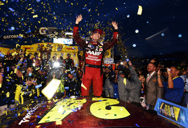 Jeff Gordon's celebration last Sunday was as popular as it got in NASCAR.