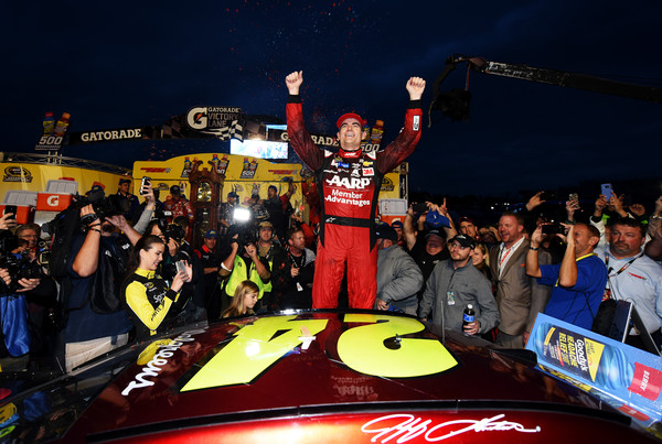 Last Sunday was the most exciting Gordon celebration seen in NASCAR...yet.