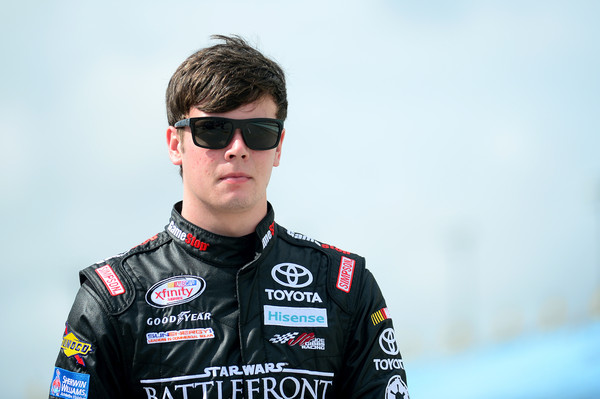 Erik Jones - an awesome driver who says no thanks to hair gel.