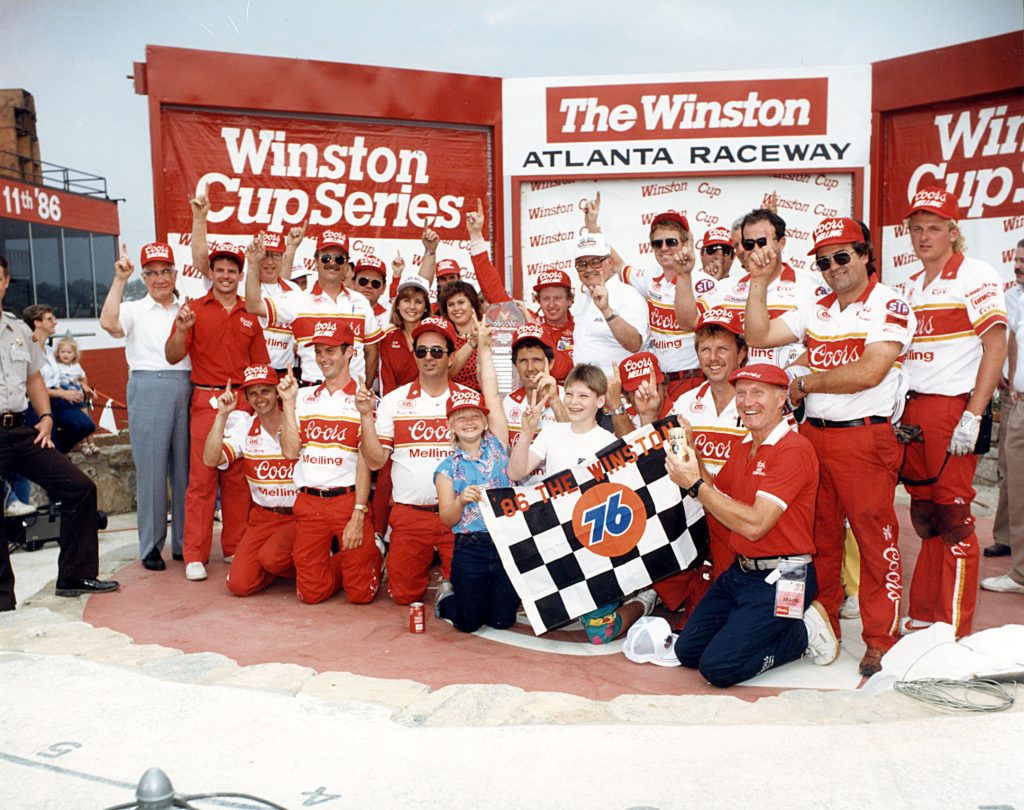 Bill Elliott scores a hometown All-Star Race win at Atlanta, the only time it was held outside of Charlotte.