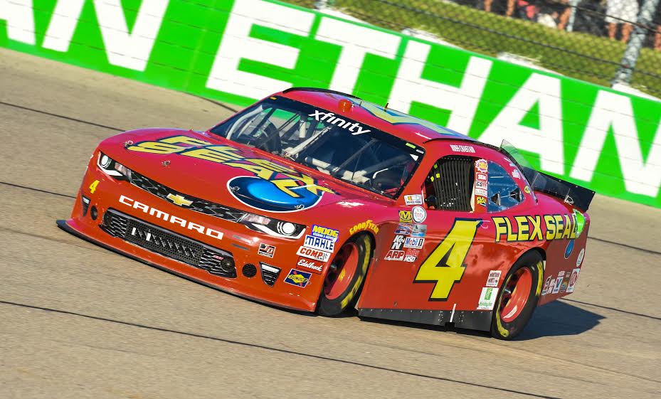 Ross Chastain takes to the Iowa Speedway for a primetime race. (Photo Credit: Jeremy Thompson)