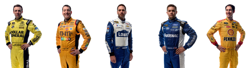 Will one of these fantastic five stand tall in Victory Lane?