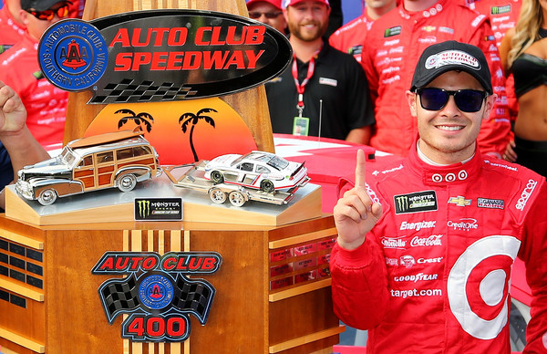 The first of many victories for Kyle Larson.