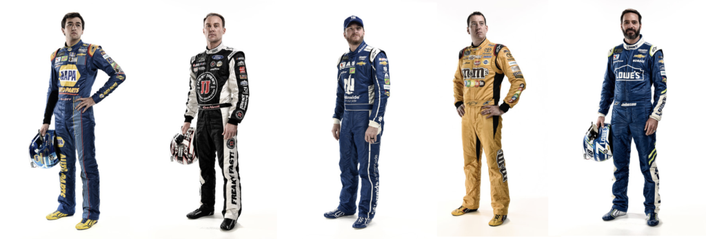 Who of these fantastic five find their way to Victory Lane?