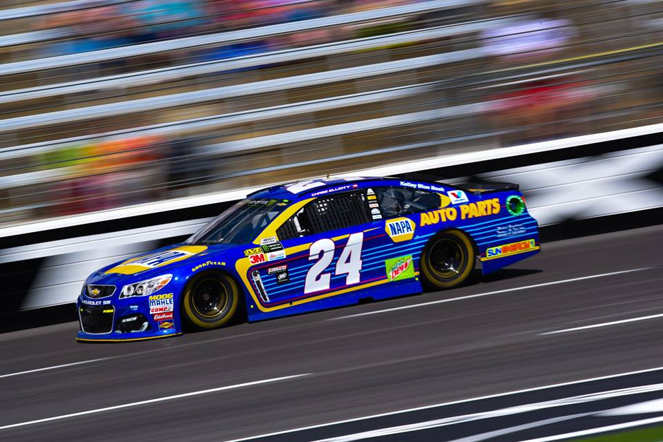 No doubt, Chase Elliott is a fan of the new race and points format. (Photo Credit: Jeremy Thompson)