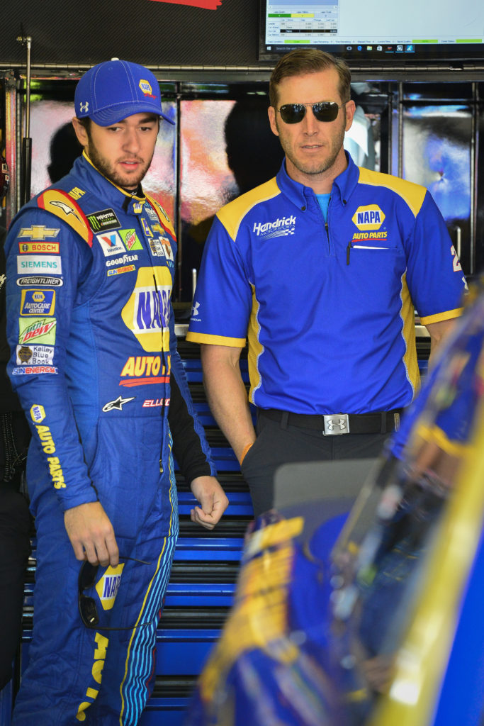 Presently, Chase Elliott has found some common ground with crew chief Alan Gustafson. (Photo Credit: Logan Whitton/Nigel Kinrade Photography)