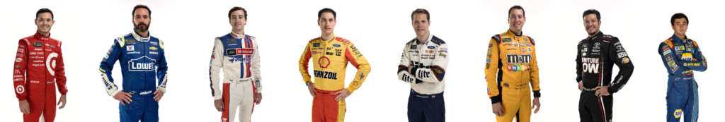 Which of these elite eight will score a victory at Charlotte Motor Speedway?