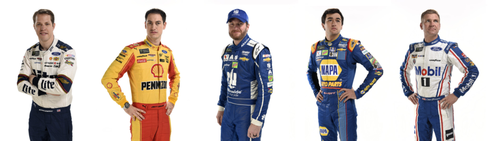 One of these five will be happy at "The World's Fastest Speedway!"