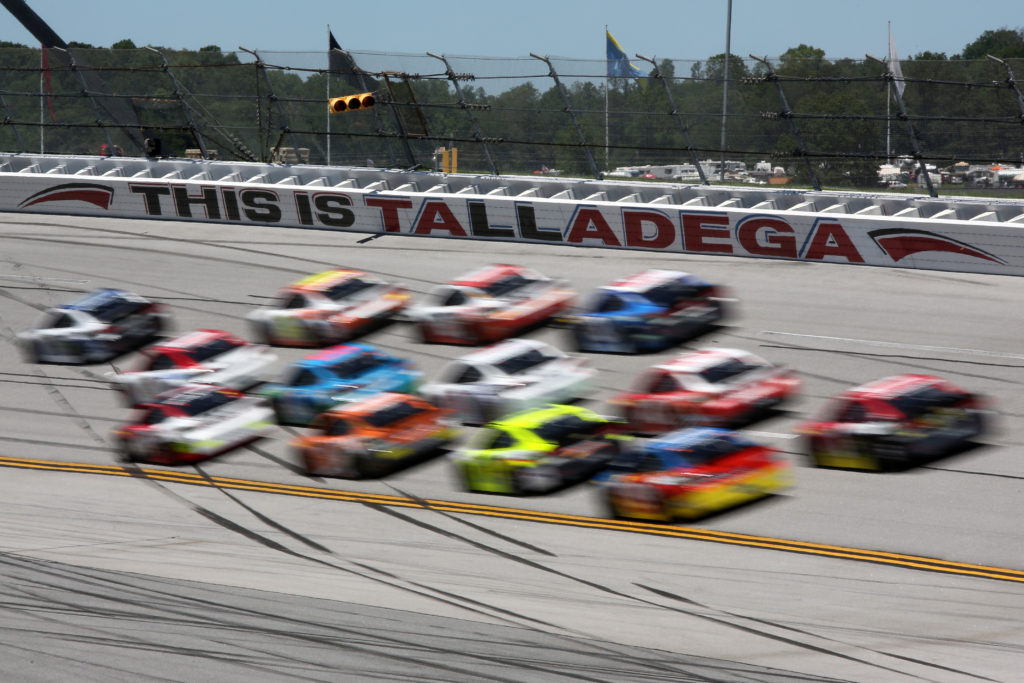 If this was Talladega, who dropped the hammer and whose feet fell asleep on the brakes? (Photo by Jerry Markland/Getty Images)