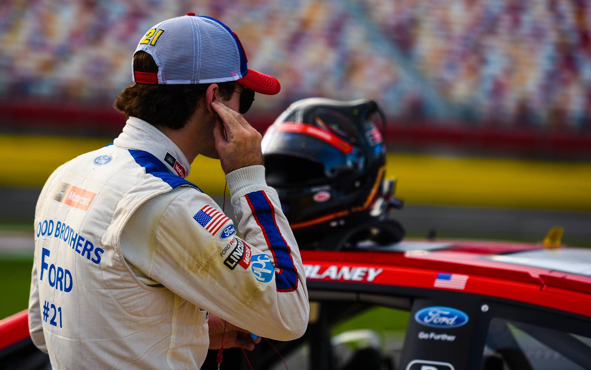 "I was brought up with the belief that in order to get respect, you’ve got to give respect." - Ryan Blaney (Photo Credit: Jeremy Thompson)