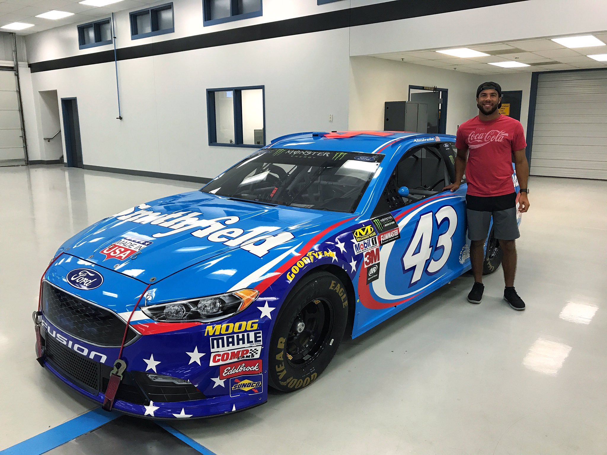 It's sure been a whirlwind week for Bubba Wallace.