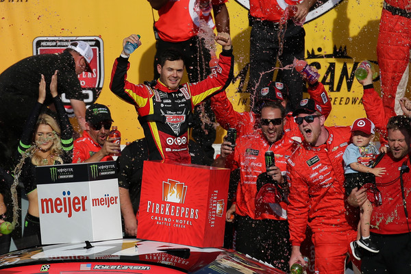 Larson reigned supreme at Michigan. Can he do the same by season's end?