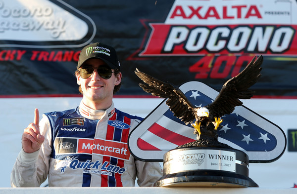 Blaney's win at Eagle earned him an eagle. Best parting gift ever.