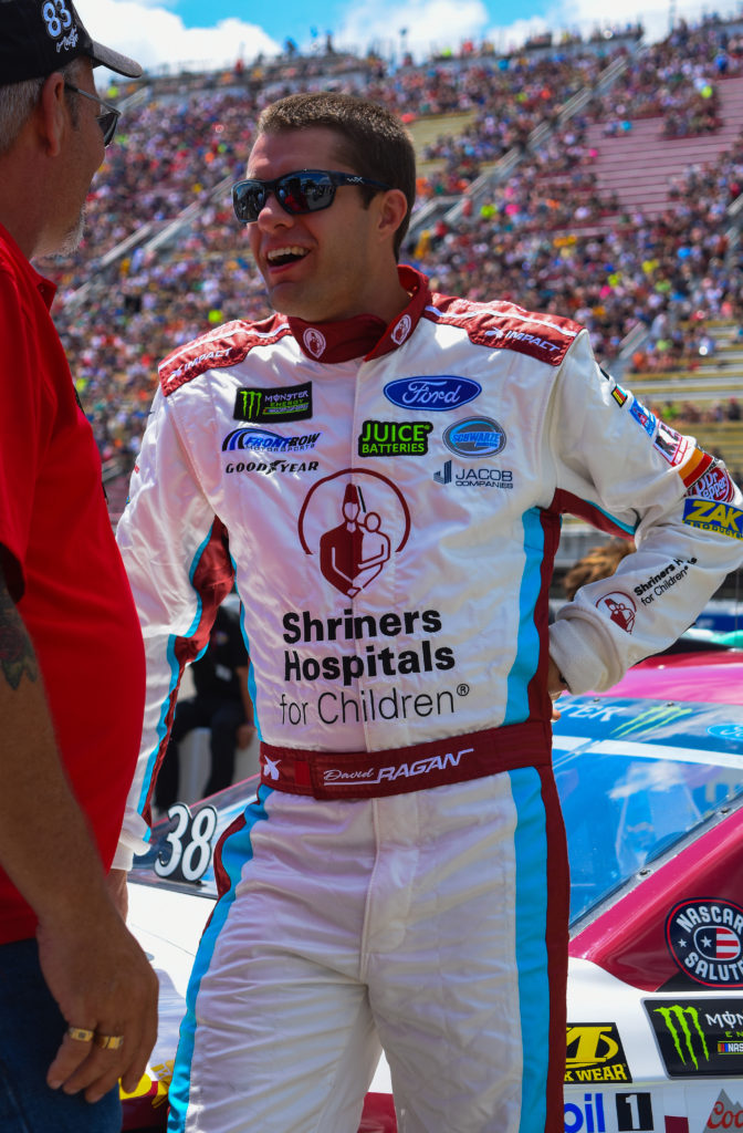 Ragan has been a proud support of the Shriners Hospital for Children since 2007. (Photo Credit: Jeremy Thompson/The Podium Finish)