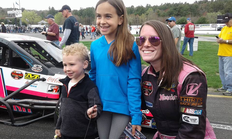 Engaging with the race fans is one of Fifield's major priorities. (Photo Credit: Melissa Fifield)