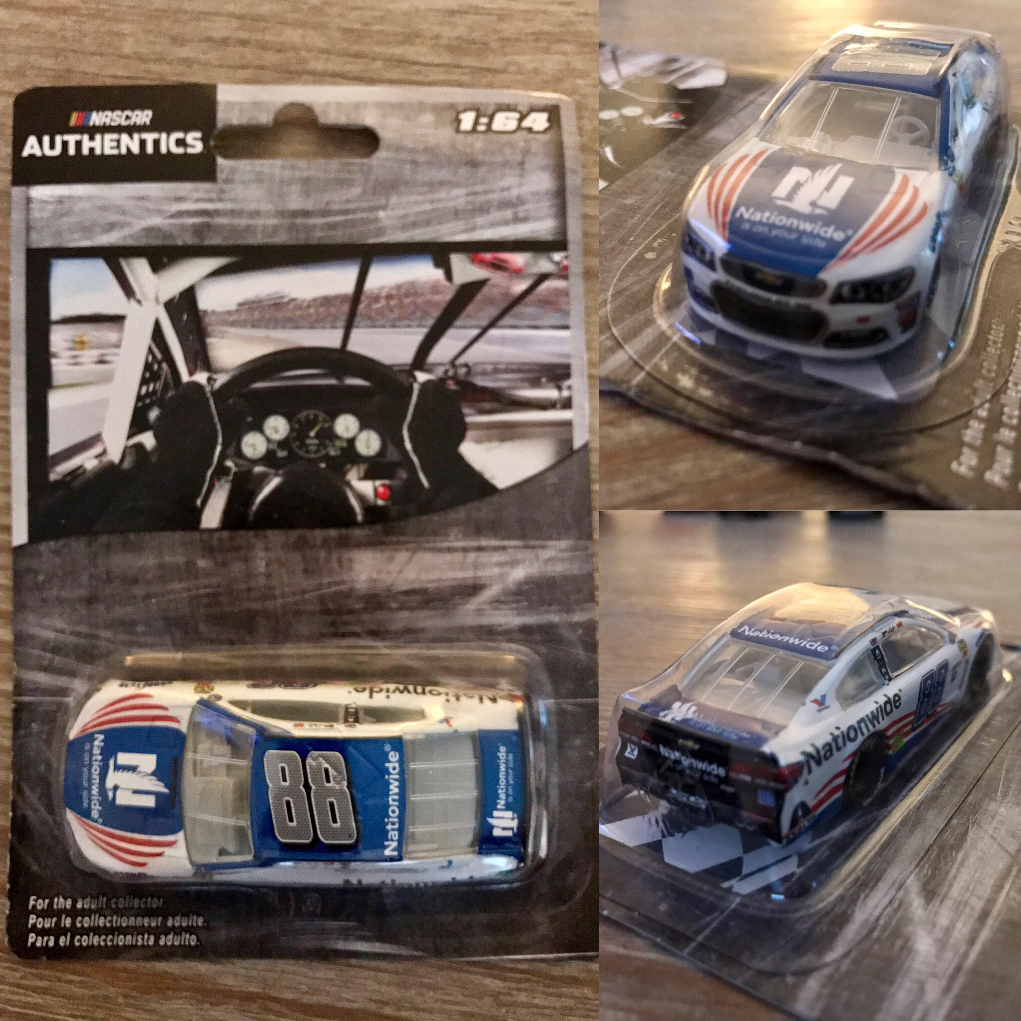 Nothing like a patriotic car on the track and in die-cast form.