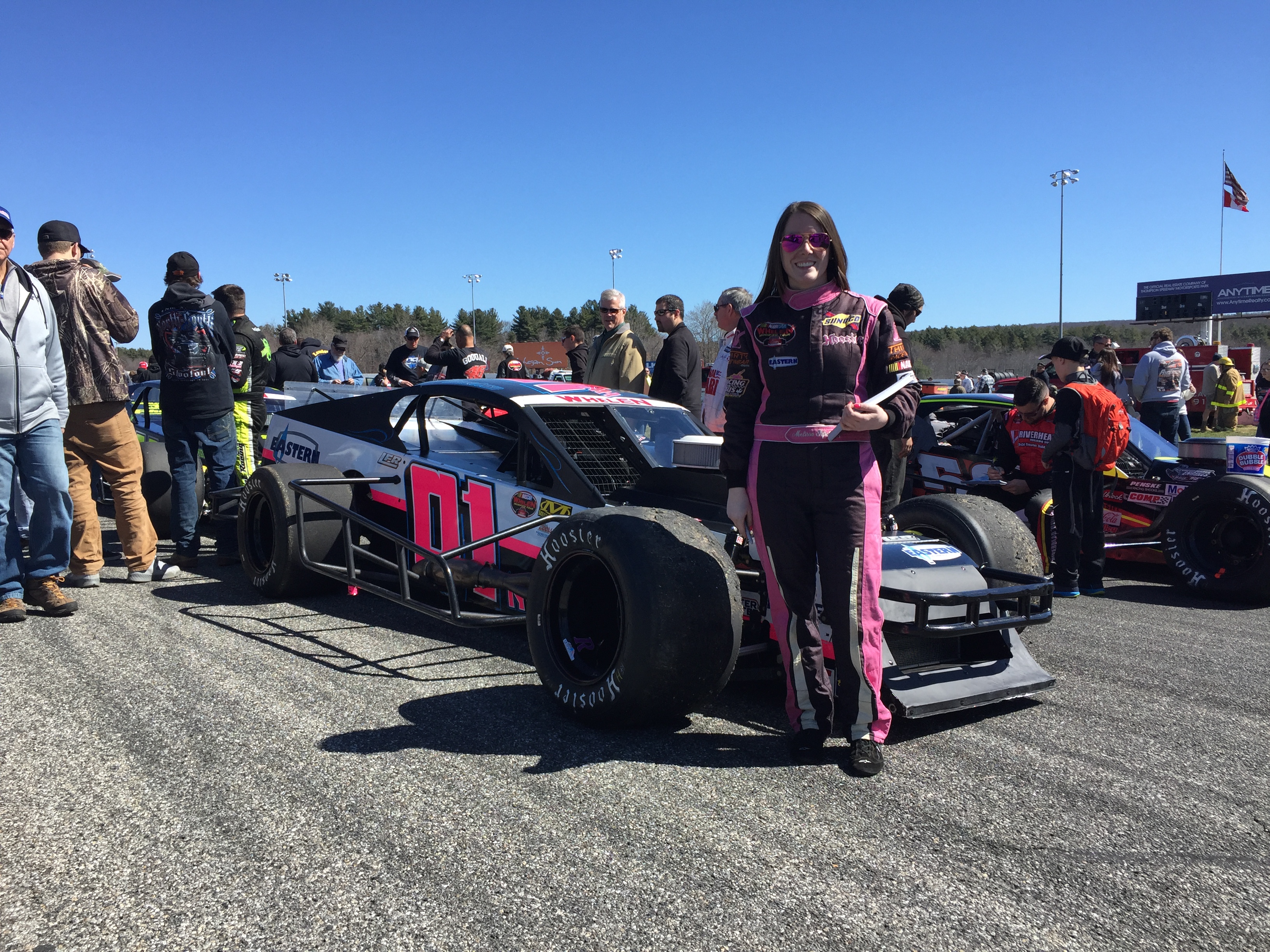 Above all, Melissa Fifield represents the everyday hero, working full-time while racing modified cars in a full-time basis. (Photo Credit: Melissa Fifield)