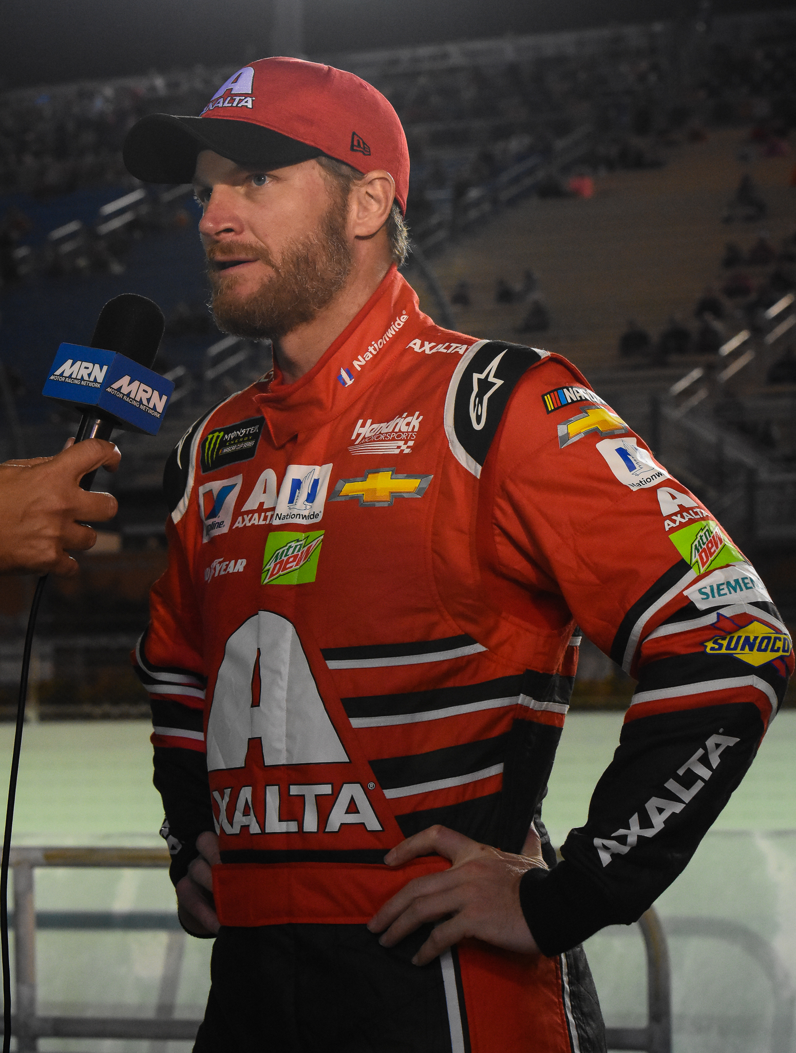 Third generation racer Dale Earnhardt Jr seems at peace with his final season in Cup. (Photo Credit: Jeremy Thompson)