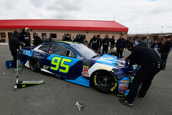 After some pre-qualifying issues, NASCAR dropped the hammer for qualifying.