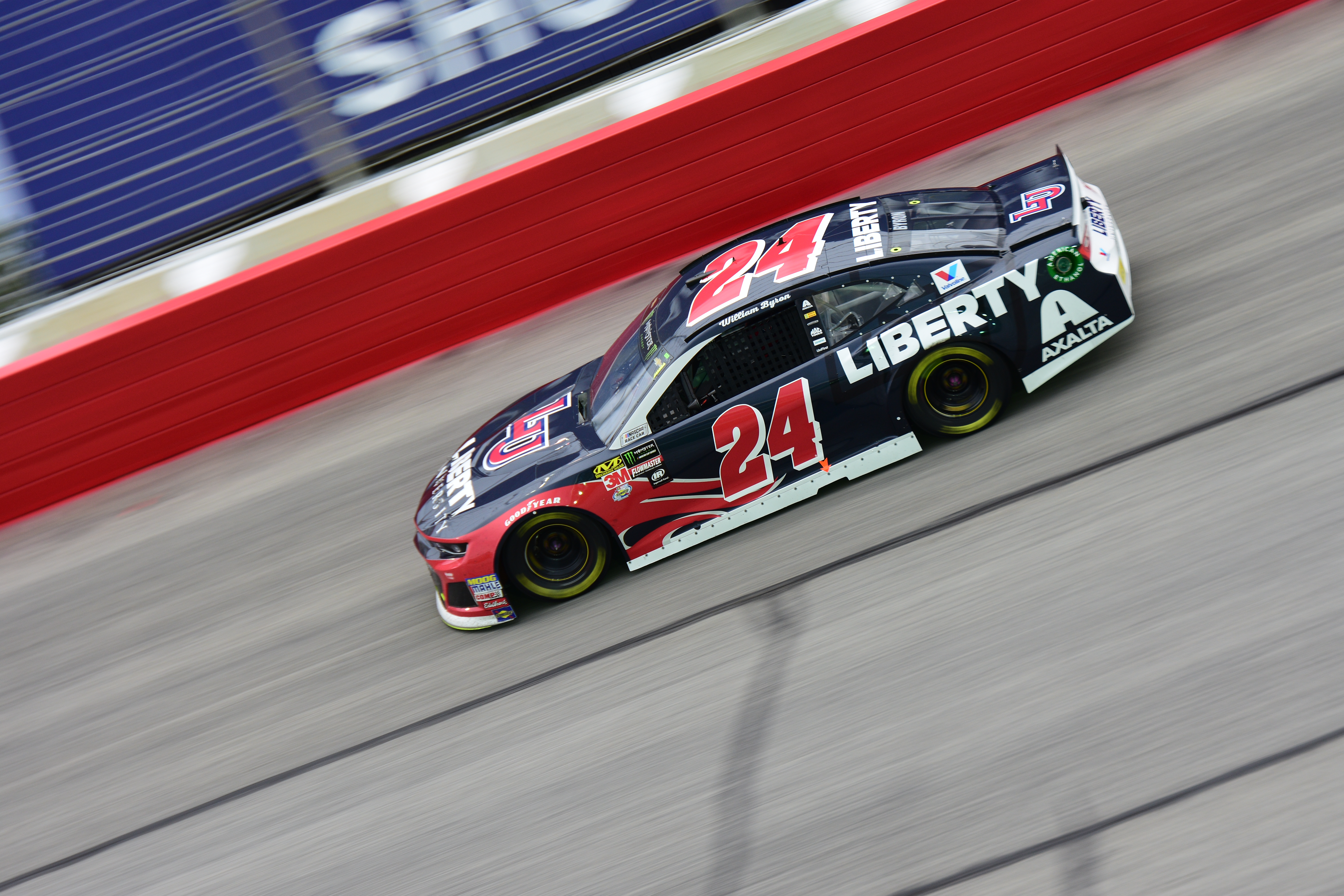 William Byron had a decent day for a rookie racer at Atlanta. (Photo Credit: Zach Darrow/TPF)