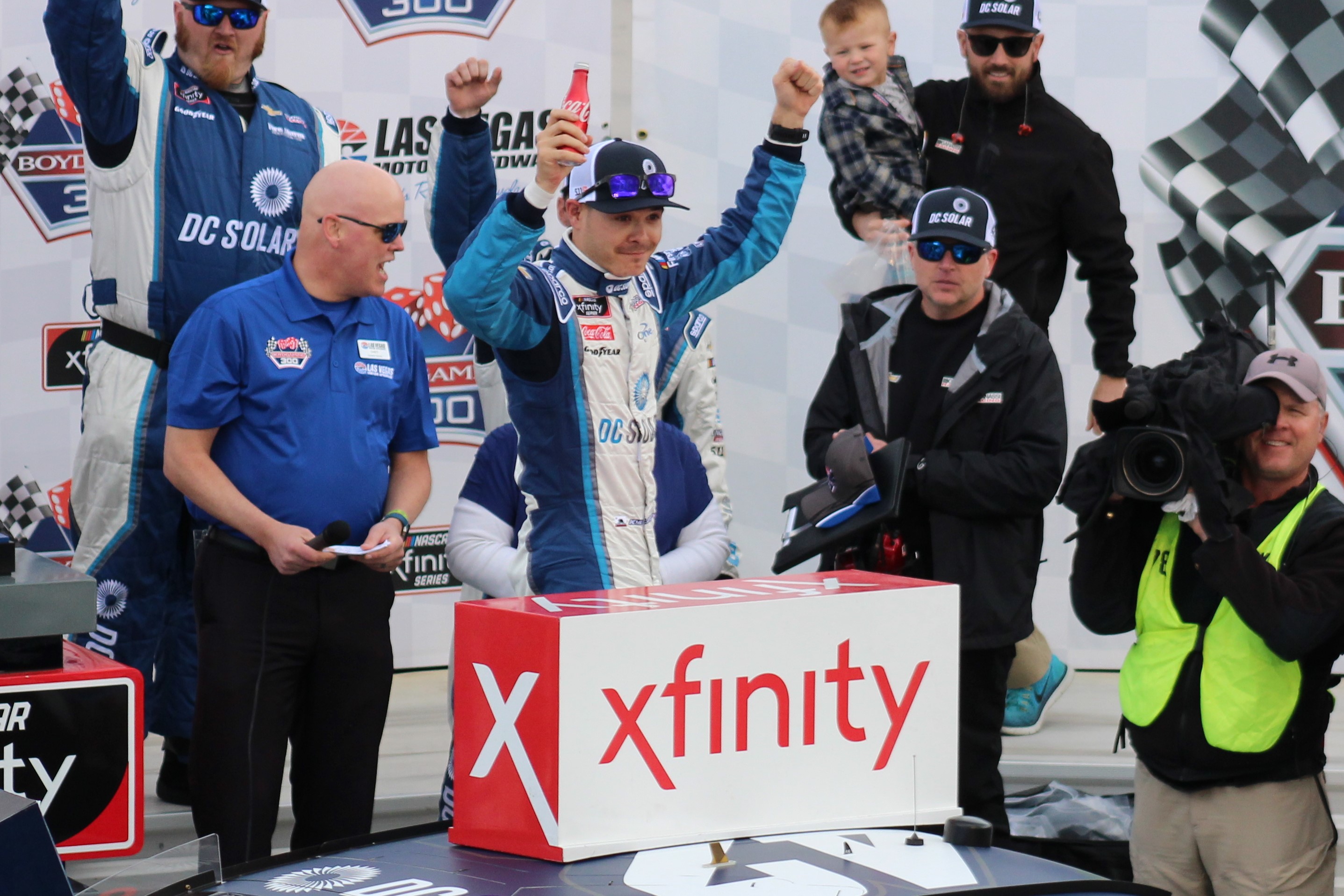 With a NASCAR Xfinity Series race win collected, Larson aims to take his first Cup win of 2018. (Photo Credit: Jose L. Acero Jr/TPF)