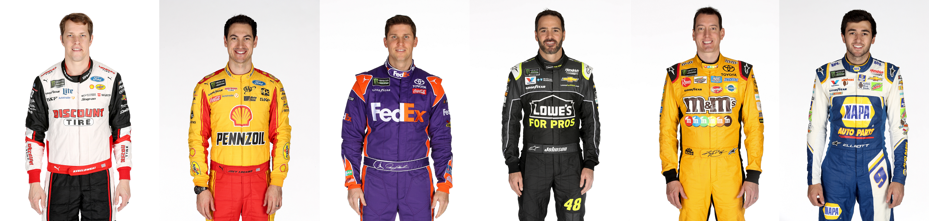 Six drivers, which of these will win?