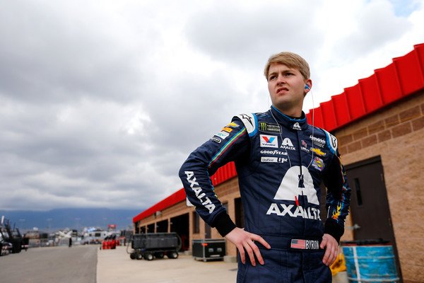 William Byron seemed to show some confidence in last Sunday's Auto Club 400.