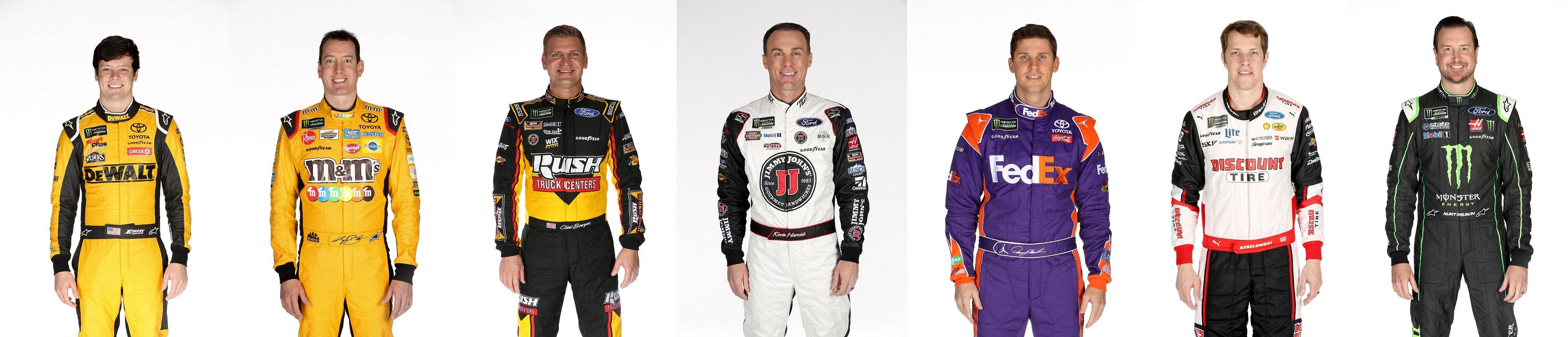 Will one of these seven win the Food City 500 at Bristol?