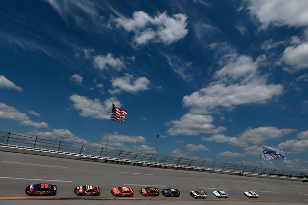 All things considered, blue skies, high banked racing, life doesn't get better at Talladega.