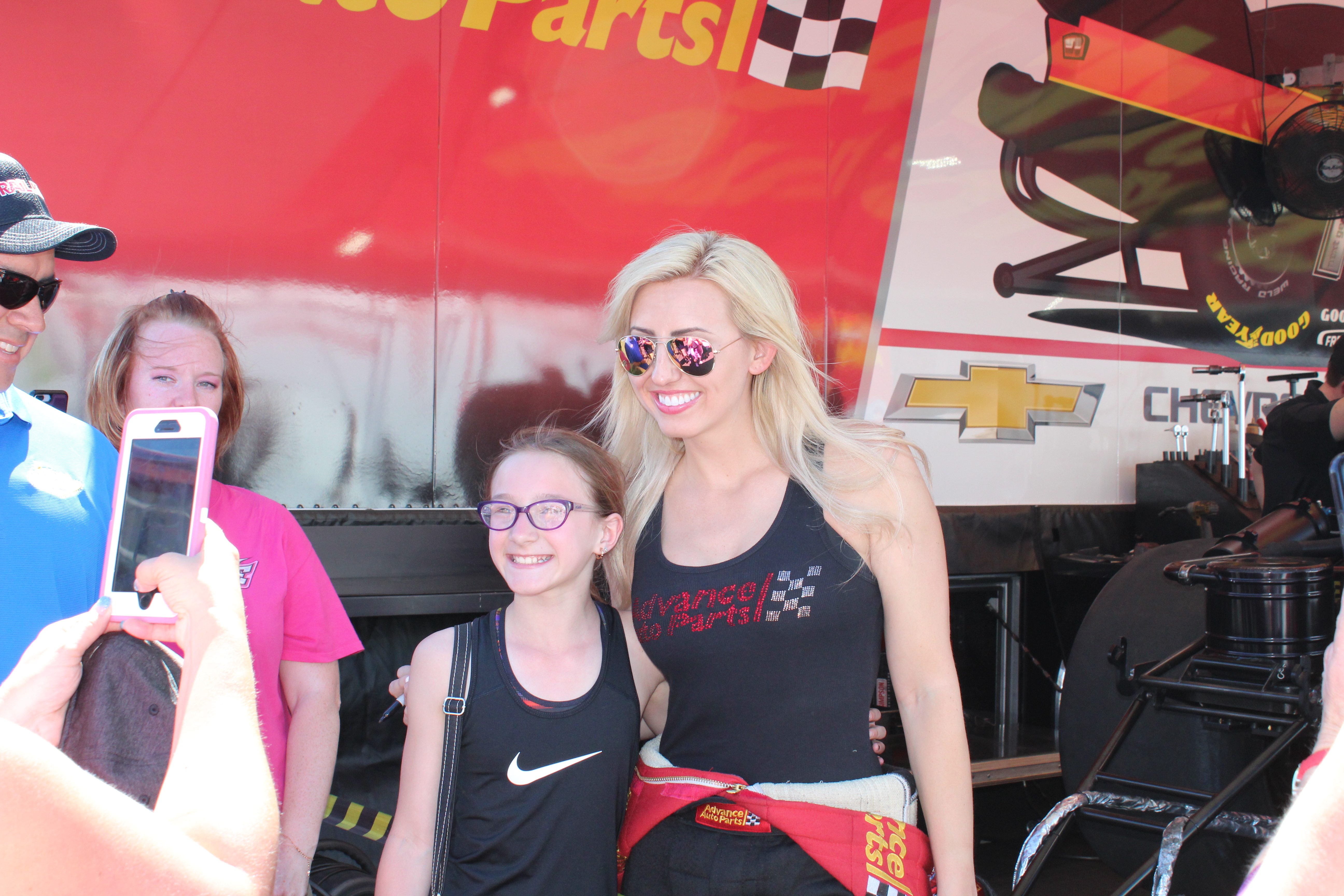Moreover, Force understands and appreciates her role as not only one of the top racers in the NHRA, but as a role model to young fans. (Photo Credit: Jose L. Acero Jr/TPF)