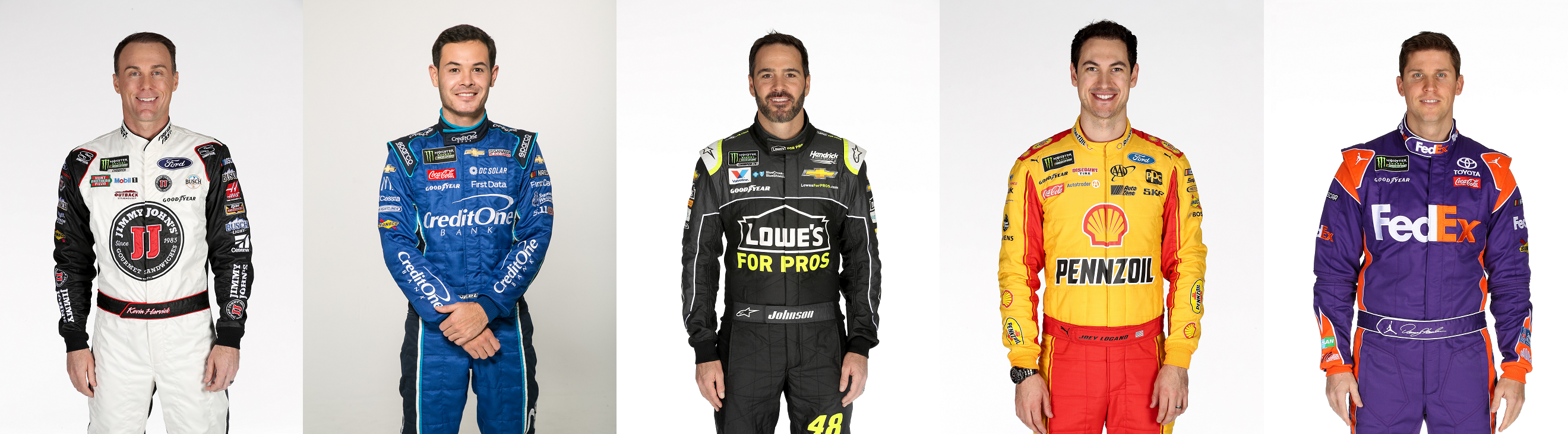 Can one of these five find their way to Victory Lane for Sunday night's Coca-Cola 600?