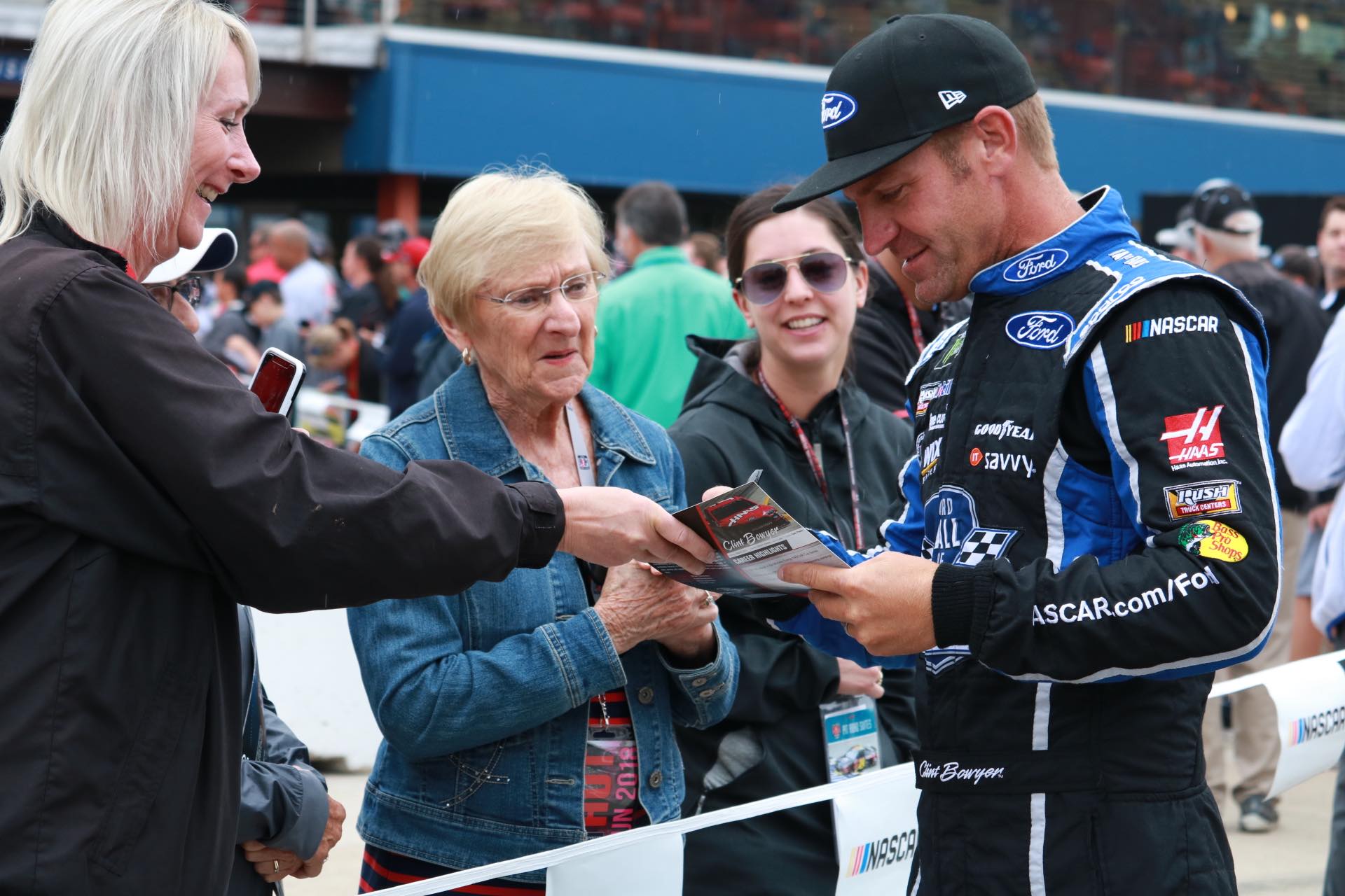 Connecting with fans still counts in today's NASCAR. (Photo Credit: Kathleen Cassidy/TPF)