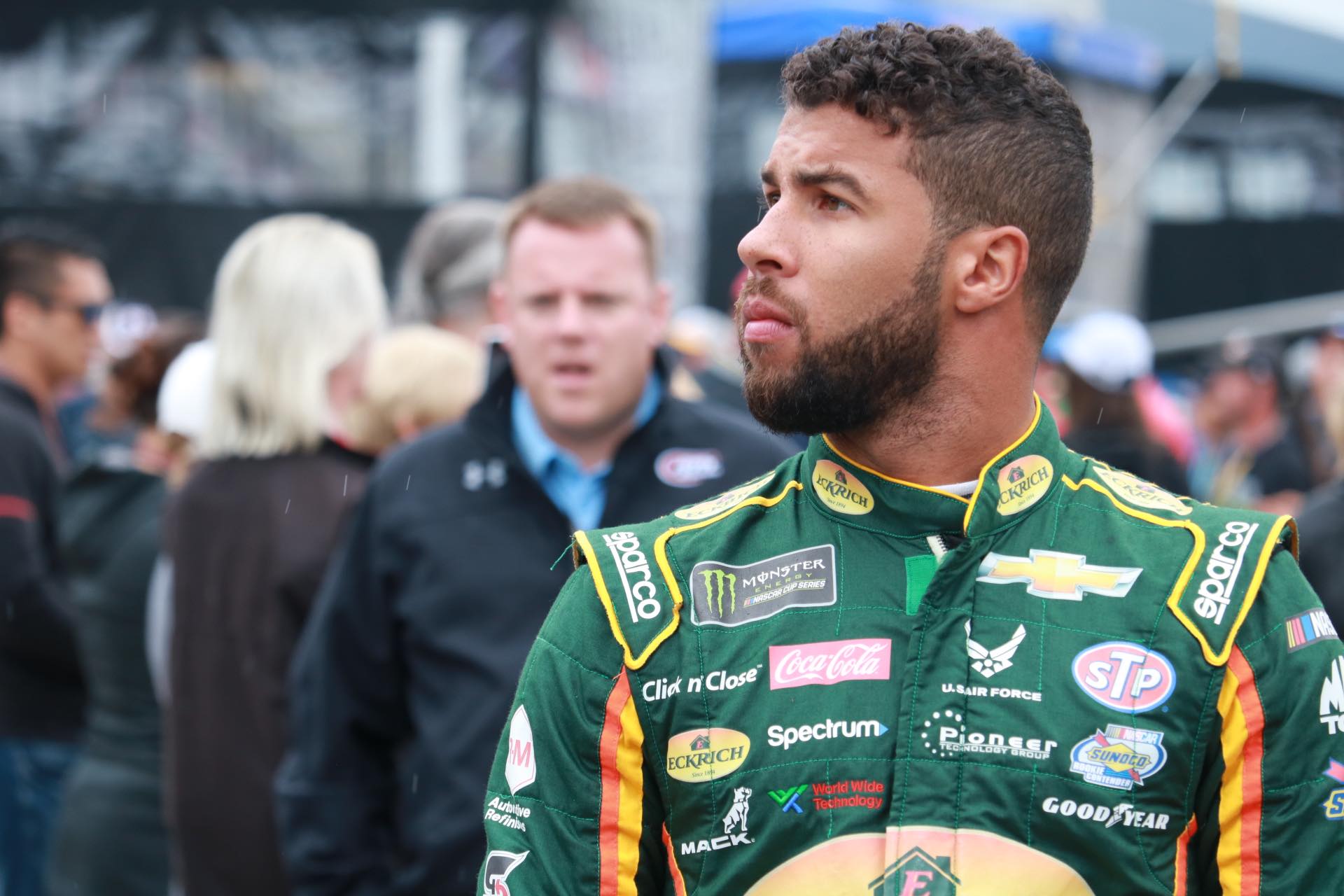 Did Bubba Wallace have another promising race at Chicagoland? (Photo Credit: Kathleen Cassidy/TPF)