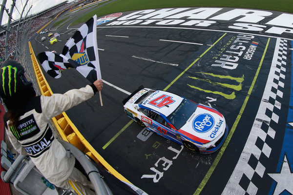 Notably, Allmendinger won the final stage of this year's Monster Energy NASCAR Open at Charlotte.