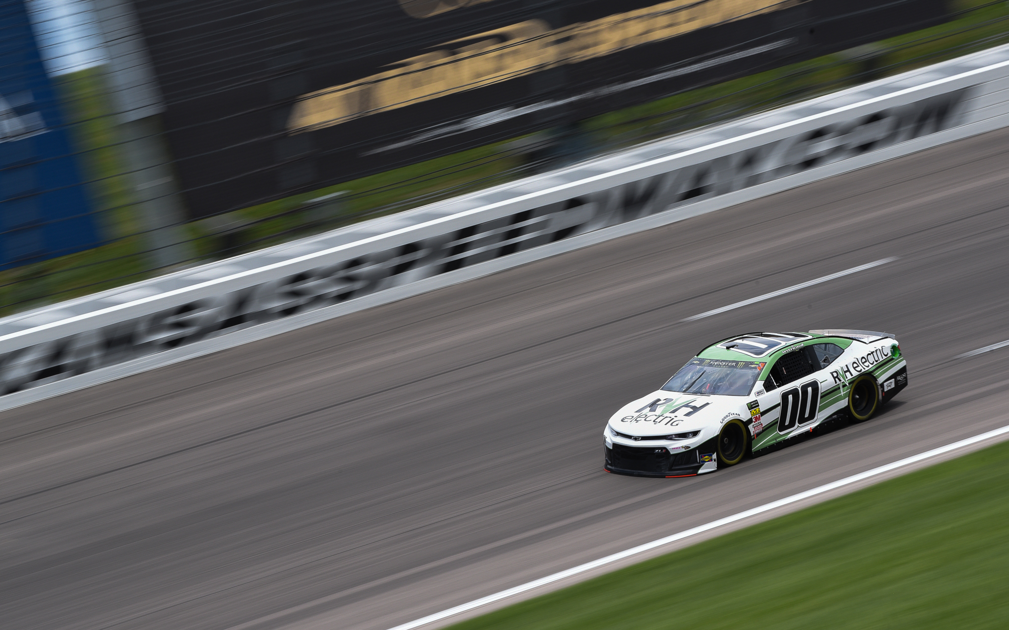 Whether or not Cassill's hurrying up for dinner at Kansas Speedway remains to be seen. (Photo Credit: Jeremy Thompson/TPF)