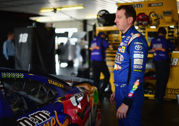 Kyle Busch and his No. 18 entry were one of 13 teams who failed post-qualifying inspection last weekend at Pocono.