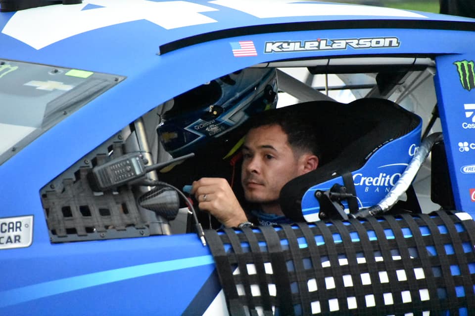 Larson realizes there's room for improvement as the circuit turns to Texas Motor Speedway. (Photo Credit: Sean Folsom/TPF)
