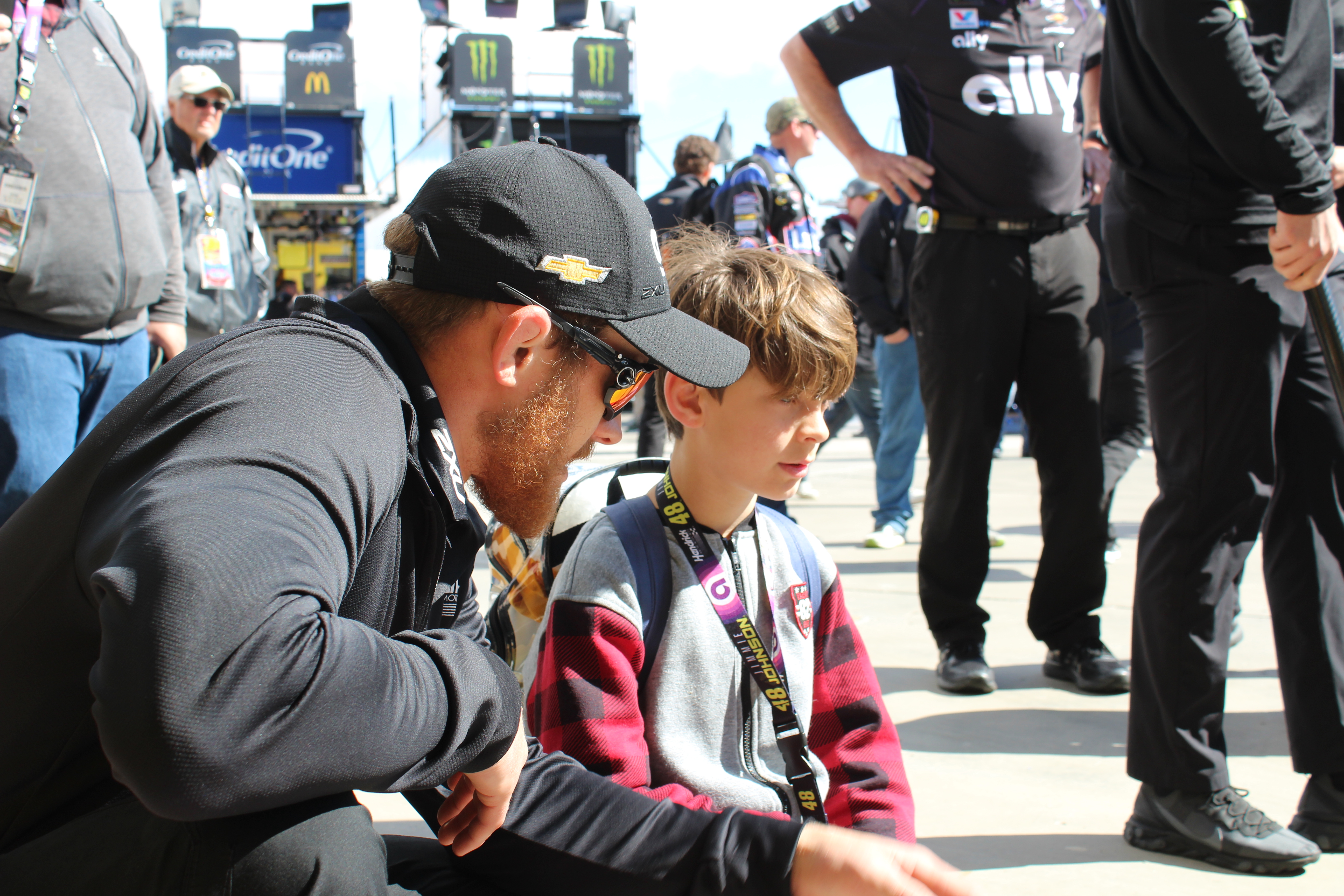 Young or old, this is why NASCAR rocks. (Photo Credit: Jose L. Acero Jr/TPF)