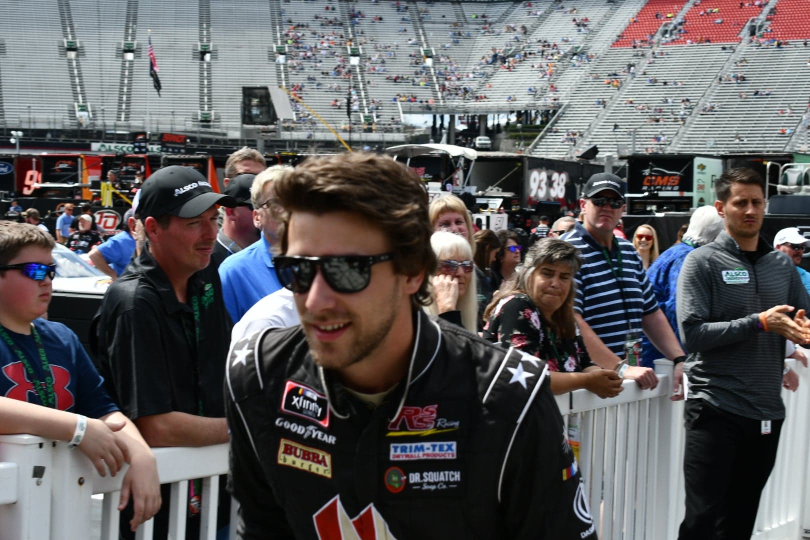 As can be seen, Bilicki enjoys interacting with race fans on a weekly basis. (Photo Credit: Daniel Overbey/TPF)