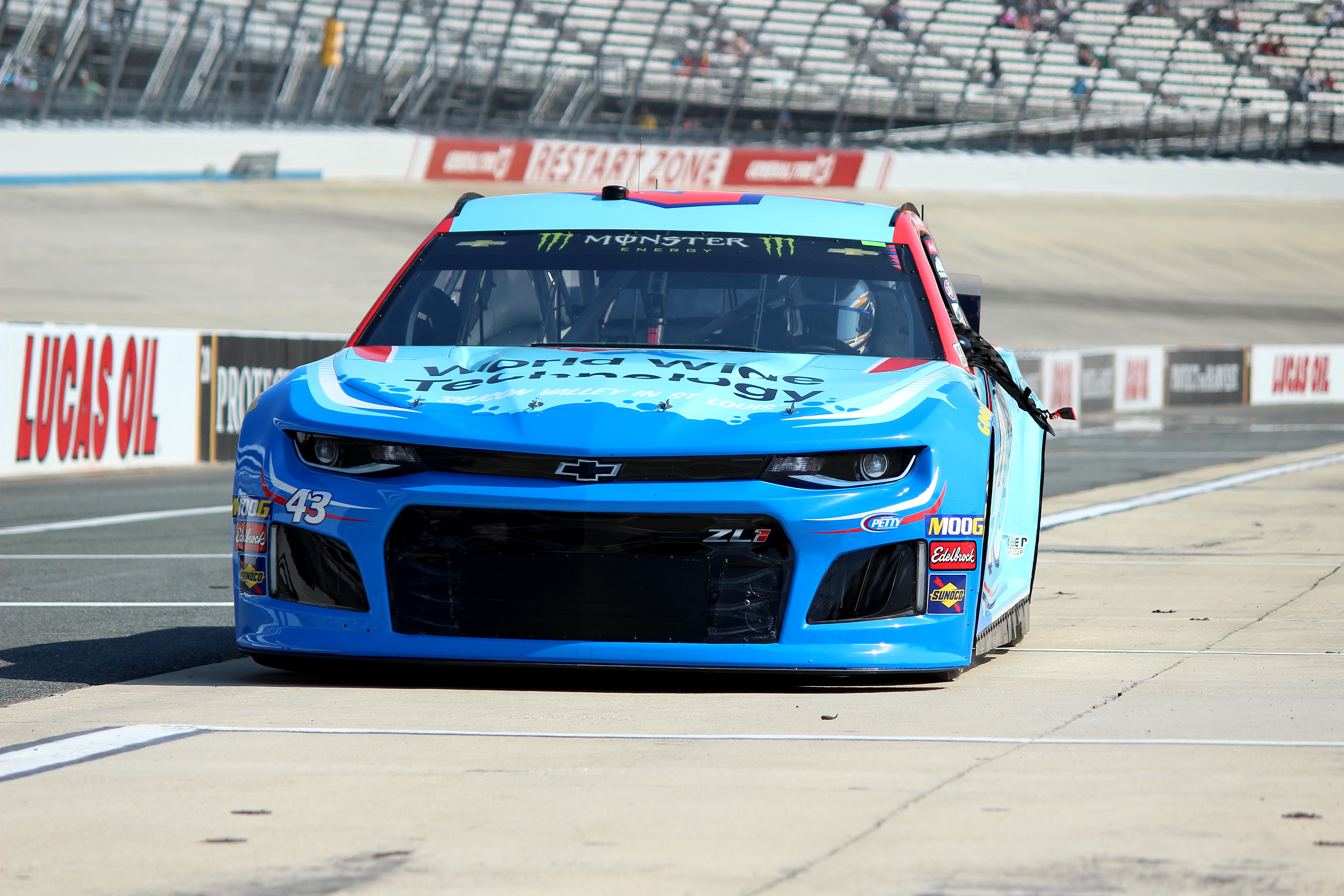 Single car qualifying means more individualized time for folks like Bubba Wallace and Richard Petty Motorsports at a place like Kansas. (Photo Credit: Josh Jones/TPF)