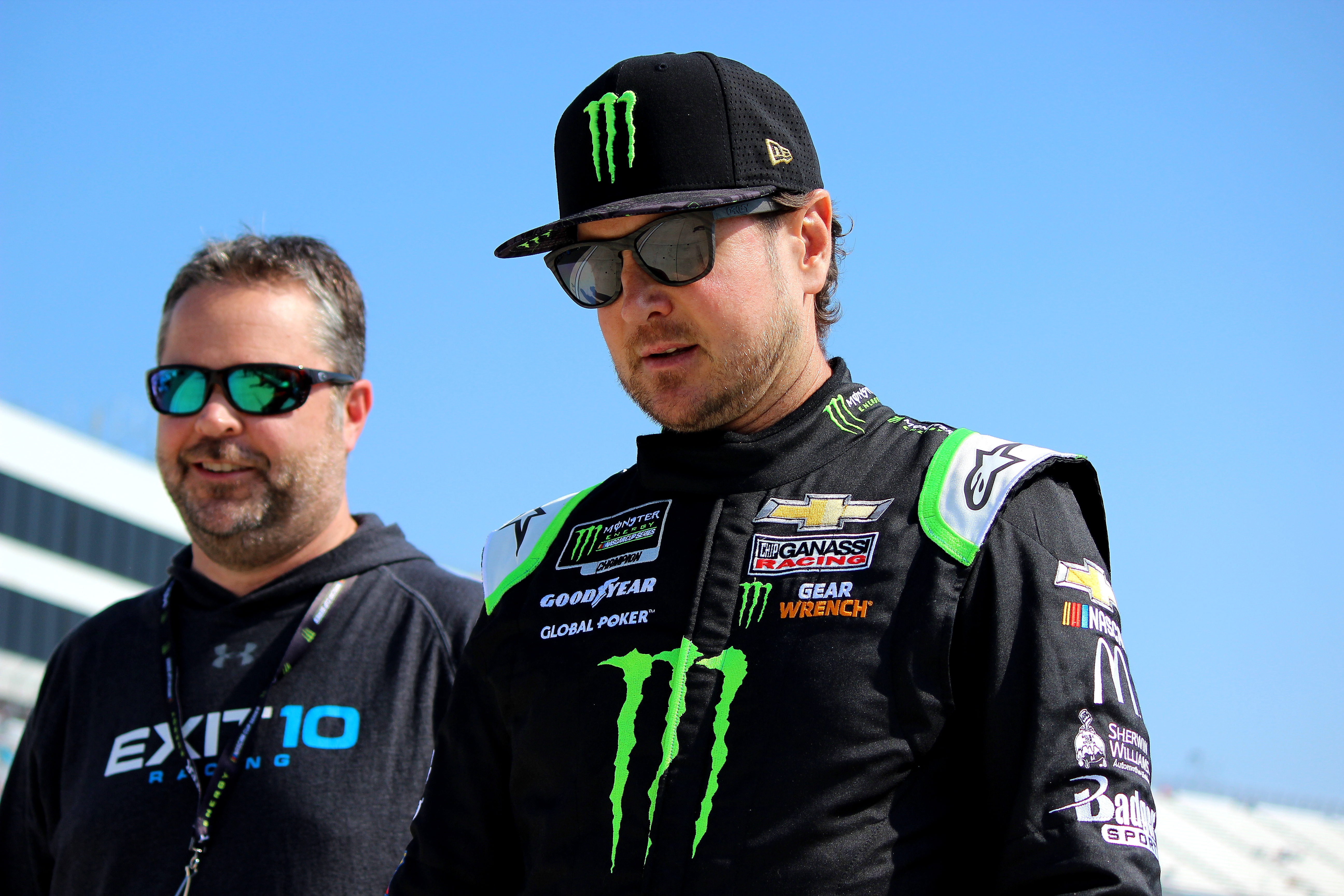 Overall, Kurt Busch was satisfied with his second place showing at Michigan. (Photo Credit: Josh Jones/TPF)