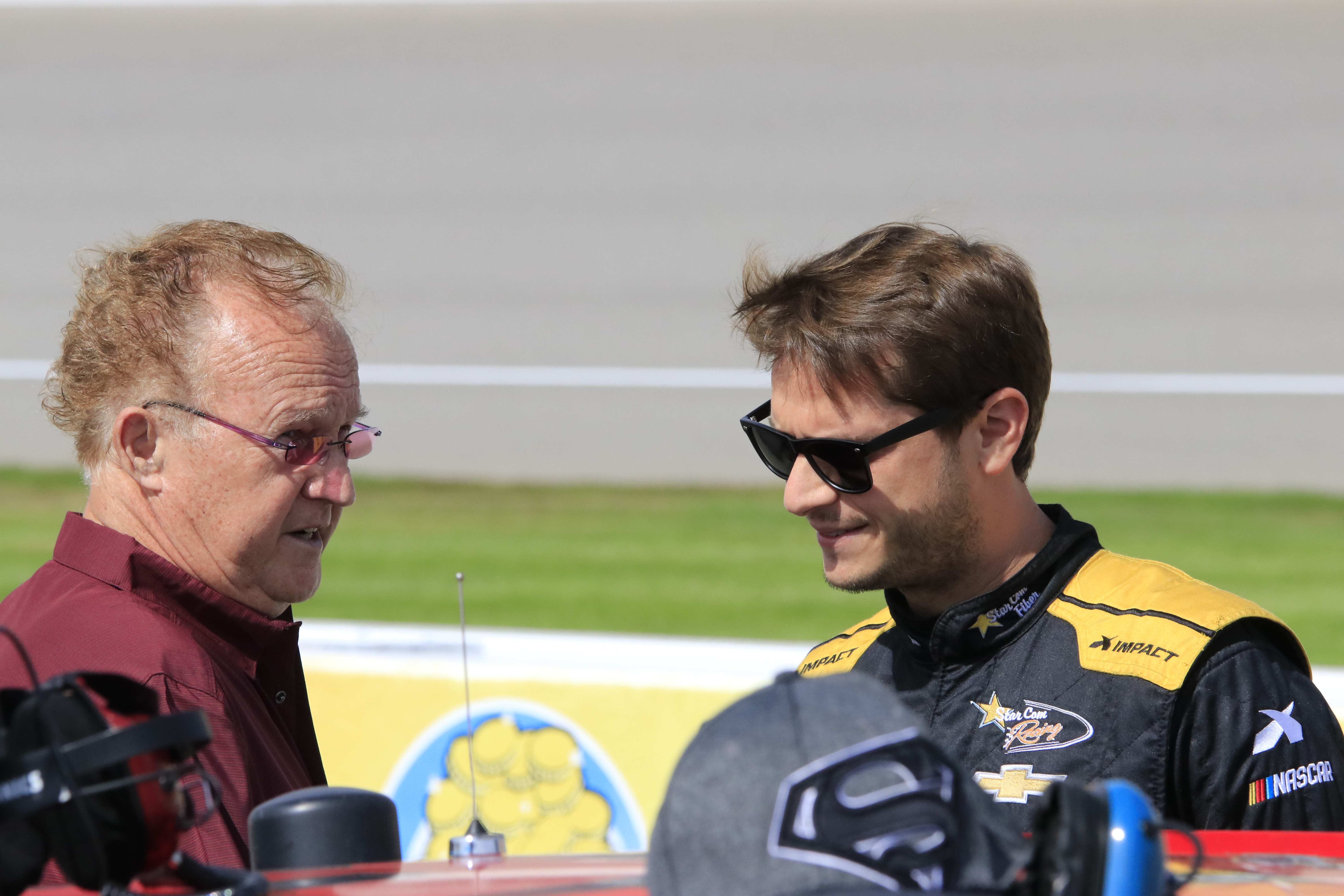 In particular, Cassill enjoys helping out Morgan Shepherd's racing team. (Photo Credit: Stephen Conley/TPF)