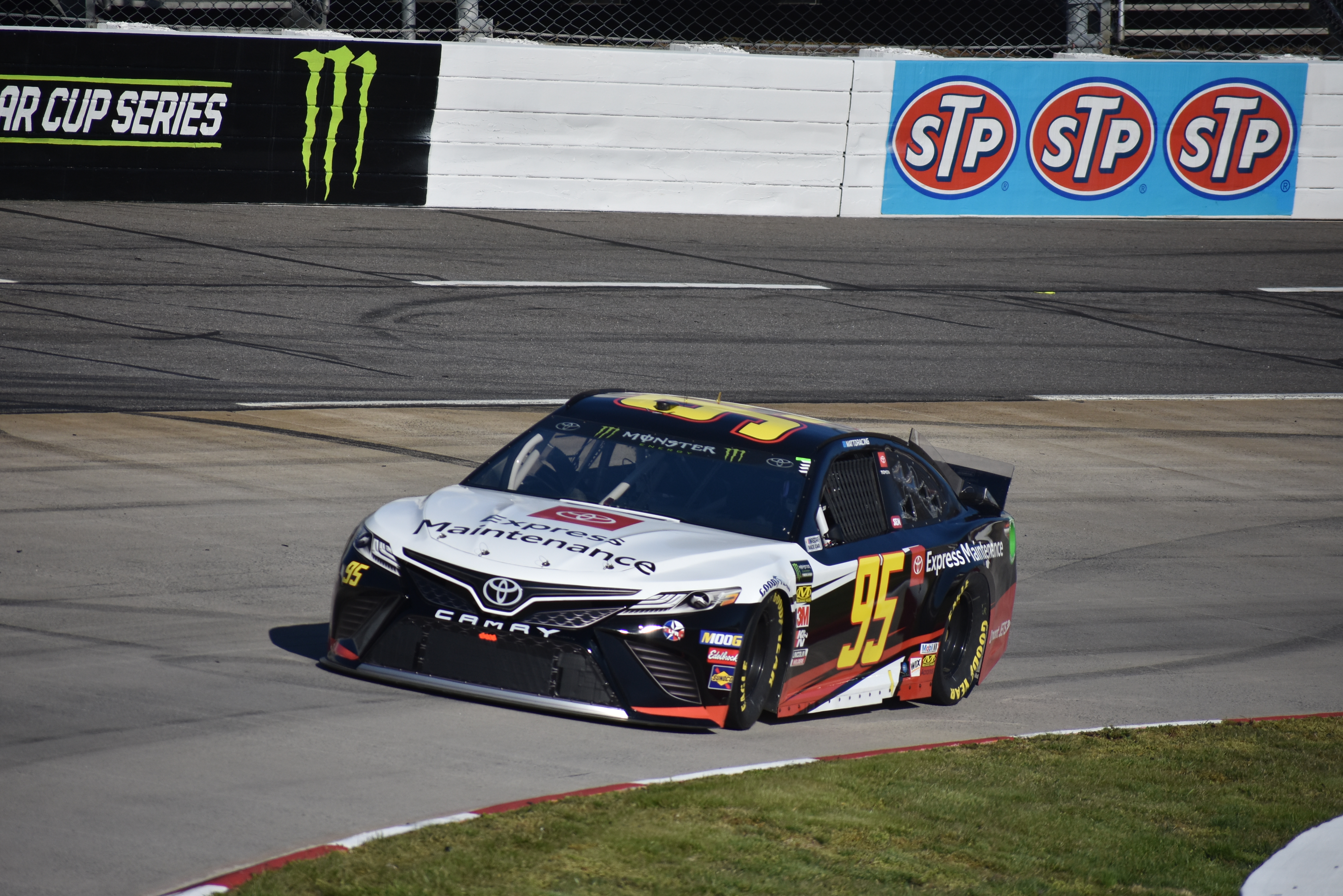 Truly, DiBenedetto has stepped it up in the past month in his No. 95 Toyota. (Photo Credit: Andrew Fuller/TPF)