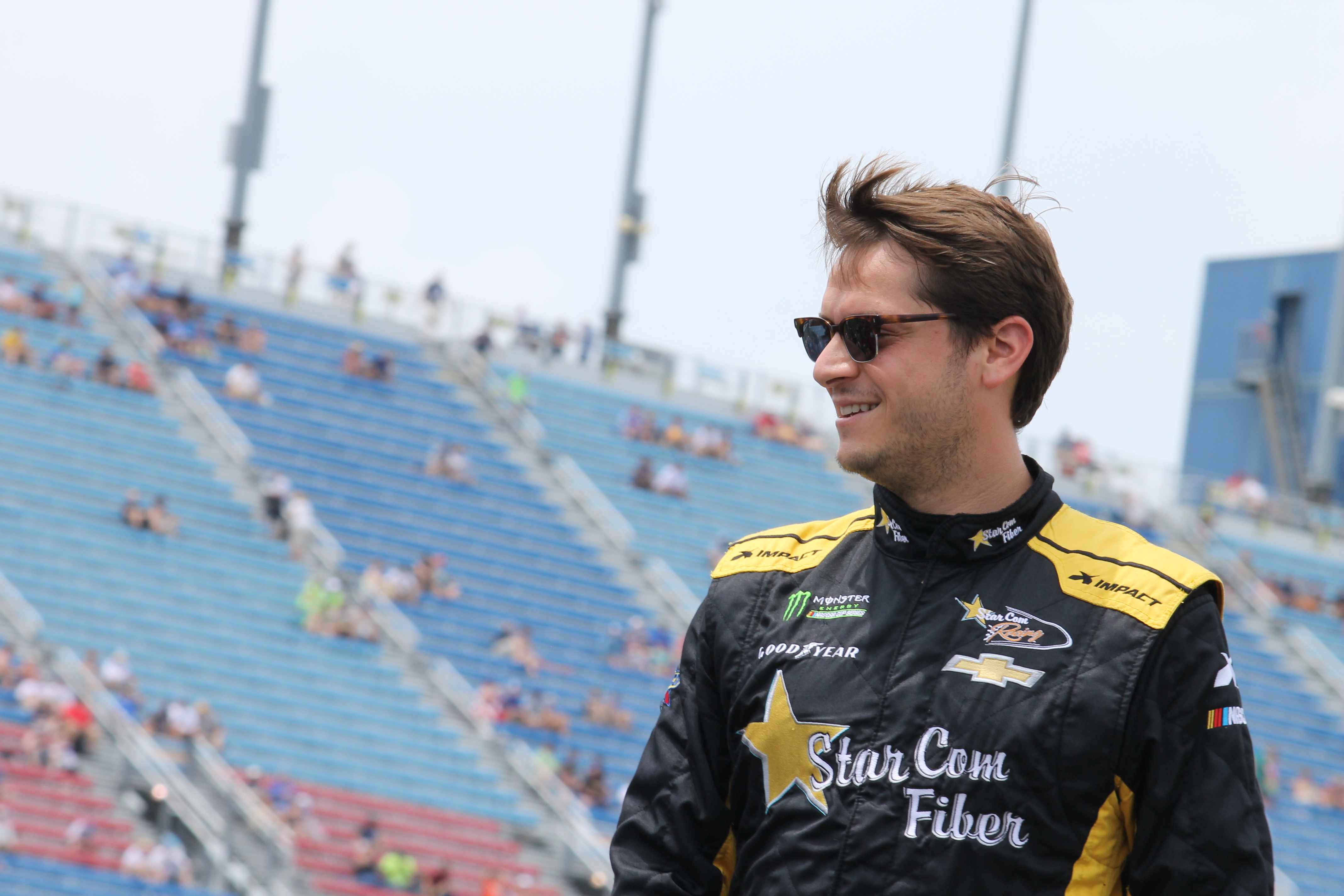 To say the least, Cassill looks forward to this month's stretch of races! (Photo Credit: Matteo Marcheschi/TPF)