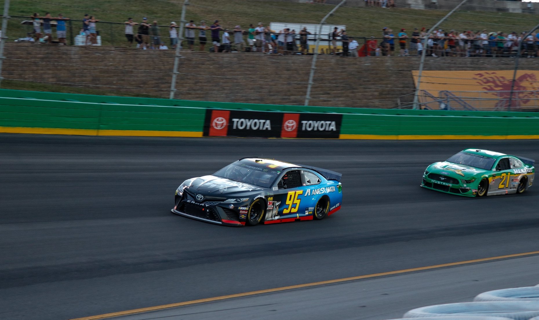More often than not, DiBenedetto's put that No. 95 Toyota towards the top-15. (Photo Credit: Stephen Conley/TPF)