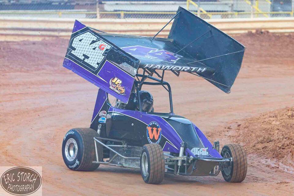 Certainly, Haworth thrives on the tough dirt track bullrings! (Photo Credit: Eric Storch Photography)