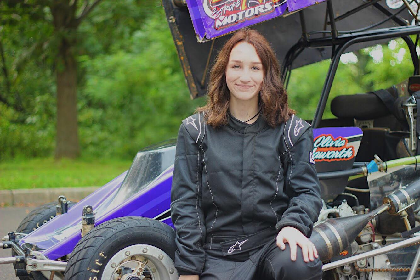Inspired by the 2015 Daytona 500, Olivia Haworth focuses on making a name for herself in racing. (Photo Credit: Matthew Haworth)